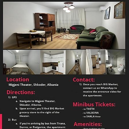 Sala Apartment Shkodër Eksteriør bilde
